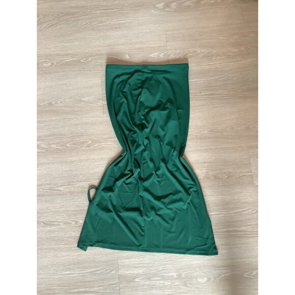 Shein Green Front-Slit Straight Pencil Skirt Women's Size M/L - Picture 1 of 3